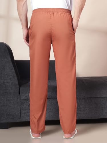 Image of Urban Scottish Solid Men's Lounge Pants 100% Cotton Pajama for men Night Pants Comfortable Regular Fit Track Pants Leisure-Wear Lower with an Elastic Waist-Band Casual Style, Machine Washable Pyjamas