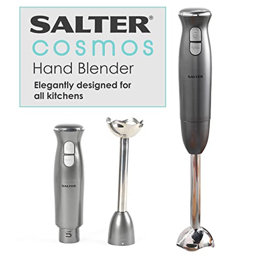Batidora de mano fácil de limpiar con barra desmontable Salter Cosmos 3