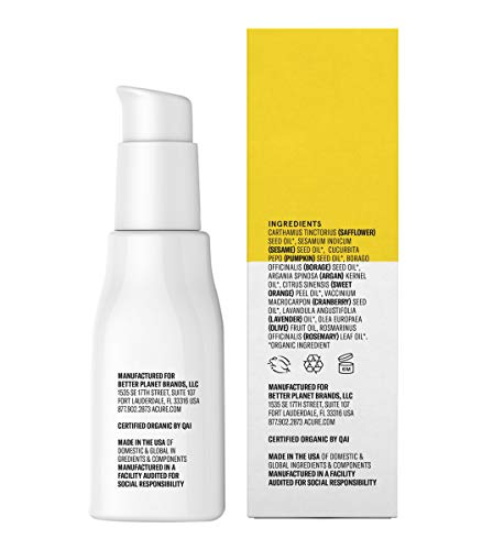 Acure Brightening Glowing Serum, 1 Fl Oz (30 Ml) (Pack Of 2), Acure #TOP3