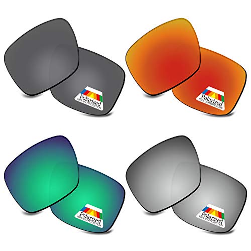 Image of Bwake Replacement Lenses for Oakley Drop Point Sunglasses OO9367 POLARIZED - 100% Perfectly Fit| Easy to Install