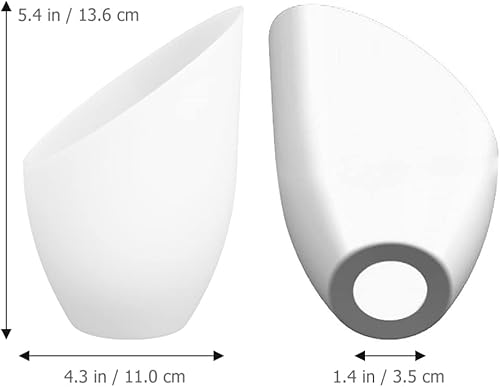 Miniatura 3 de DOITOOL 5 unids única pantalla de lámpara de herradura duradera cubierta de lámpara de mesa para dormitorio, sala de estar, estudio, oficina, fácil
