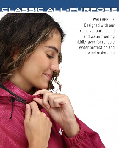 FROGG TOGGS Women's Classic All-Purpose 3-Layer Waterproof Breathable Rain Suit4