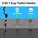 OHLPRO Tablet Cup Holder Car Mount with 3.9