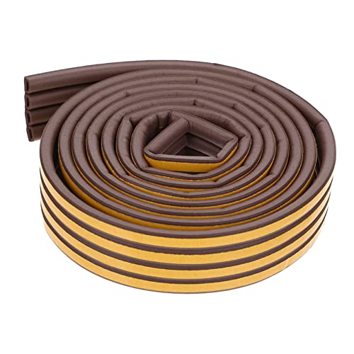 Balacoo Door Bottom Sealing Strip 20m Insulator for Windows Doors Silent Noise Reduction No Glue Needed