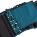 Jutrisujo Underbust Corset Top Bustier Women Lace up Boned Gothic Waist Trainer Fashion Plus Size Green 4XL