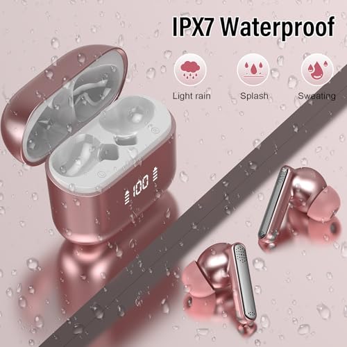 Ai Translation Earbuds Real Time with Audio and Video Calls, Simultaneous Interpretation Translator Earbuds with 7 Translation Modes/165 Languages/No Subscription Required, Headphones Translator,Rose by Thunelec - Image 8