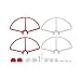Produktbild Mengonee Abnehmbare Propeller Prop Protektoren Schutz Bumpers ABS für DJI Phantom 3 Red + White