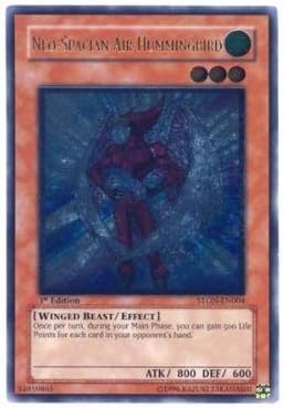 Yu-Gi-Oh! - Neo-Spacian Air Hummingbird - Strike of Neos - #STON-EN004 - 1st Edition - Ultimate Rare