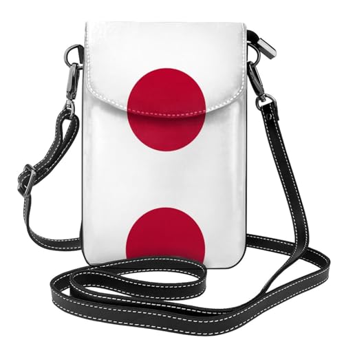 Sac à bandoulière imprimé drapeau japonais souple et compact pour le quotidien