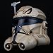Clone Trooper Helmet Commander Cosplay Helmet Deluxe Cosplay Prop for Fans Collector's Edition