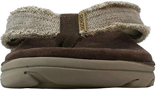 Skechers Skechers Men's Relaxed Fit Supreme Bosnia Sandal, Taupe, 13 M US