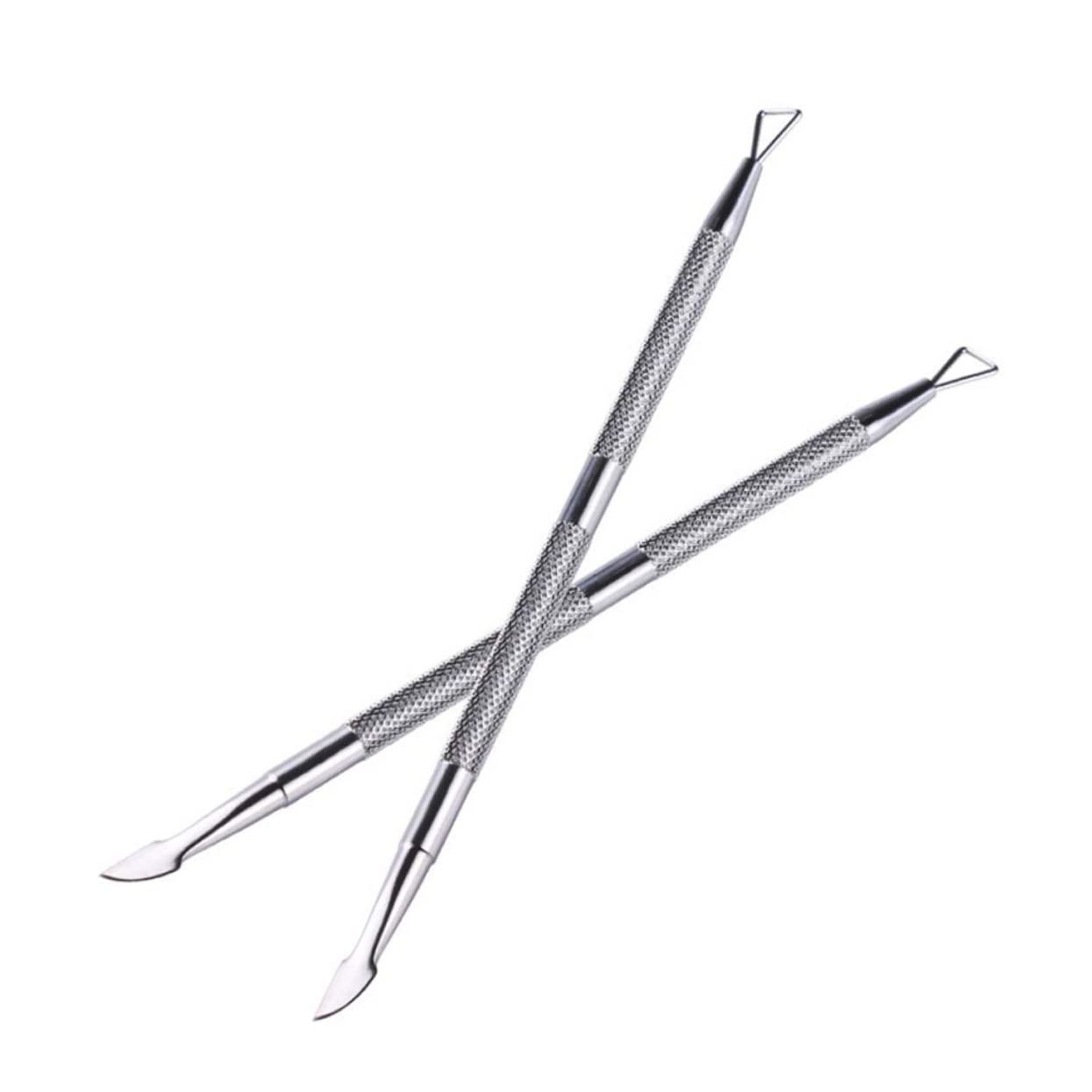 Ipetboom Nail Art Tool Cuticle Pusher Professional Cuticle Trimmer Pusher Remover Peeler Stainless Steel Care Tool