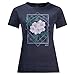 Produktbild Jack Wolfskin Damen Himalaya Flower T-Shirt, Midnight Blue, S