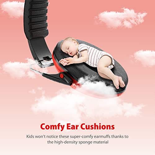 image for Dr.meter Ear Muffs for Noise Reduction: SNR27.4 Noise Cancelling Headp