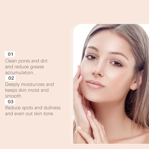 Beetuy Glow Wash Turmeric Face Wash With Brush, Deep Cleansing Skin, Moisturizing Glowing Exfoliating Turmeric Foaming Scrub Facial Cleanser thumb #7