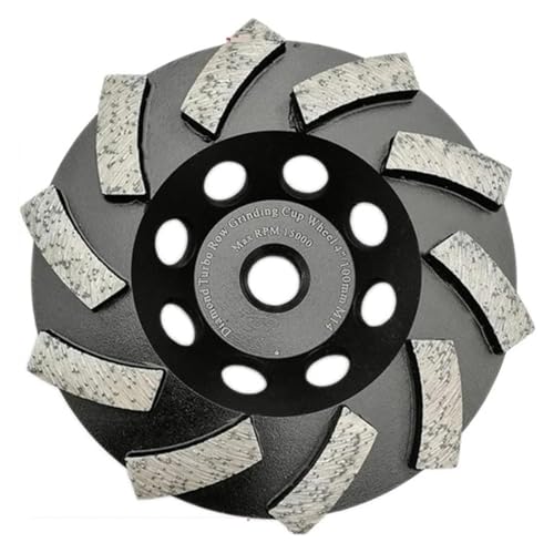 Meule boisseau béton à surfaçage rapide et filetage M14 diamanté