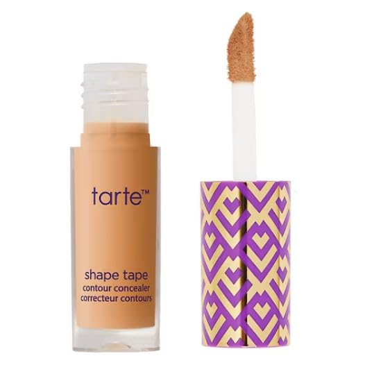 tarte ORIGINAL | Shape Tape™ - Corrector | contour concealer | double duty beauty | 1 ml (Tamaño Travel Size) | VEGANO | by BELLA | (42S TAN SAND MINI, 1 ml (Tamaño Travel Size))
