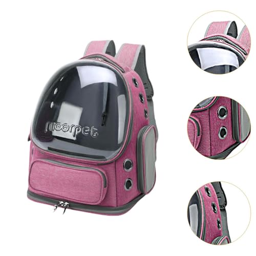 Baoblaze Mochila de transporte para gatos, bolsa de viagem para animais de estimação com design em b