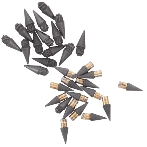 ZUNOXAZ 30 piezas Recambios de Lápiz sin Tinta Cabezales Intercambiables para Lápiz Eterno Recambios Duraderos para Dibujo y Escritura Útiles Escolares para Estudiantes