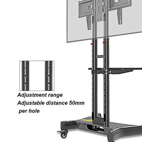 Soporte universal móvil para TV de 32 a 65 pulgadas miniatura 5