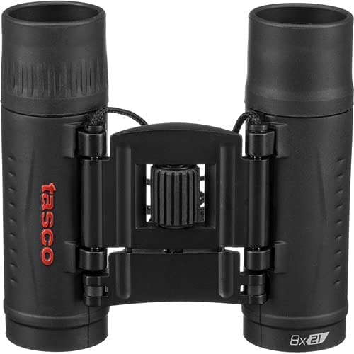 Tasco 165821 Essentials Roof Prism Roof Mc Box Binoculars, 8 X 21Mm, Black #TOP1