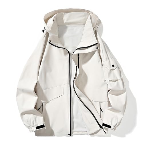 Trench coat homme et veste d alpinisme imperméable à capuche