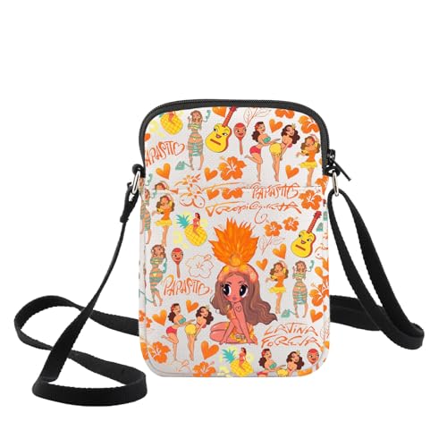 WZMPA Latin Singer Album Crossbody Bag Music Lover Gift Tour Concert Shoulder Bag Singer Merchandise