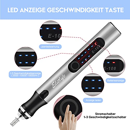 Lima elettrica per unghie 12 in 1 professionale