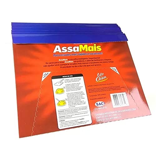 Kit Sacos Assa Mais Para Carne Peixes Aves 30 Sacos