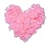 Produktbild ZARRS Rosenblüten,3000er Pack Silk Künstliche Blütenblätter für Hochzeit Valentinstag Romantische Kunst Dekoration Konfetti Rosa