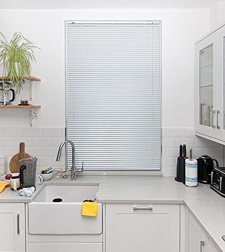 Miniatura 3 de Decorestor Persianas Venecianas De Aluminio A Tu Medida - 190 X 140 Cm. Anchos De 36 A 240 Cm - Blanco. Venecianas Aluminio - Cortinas Venecianas