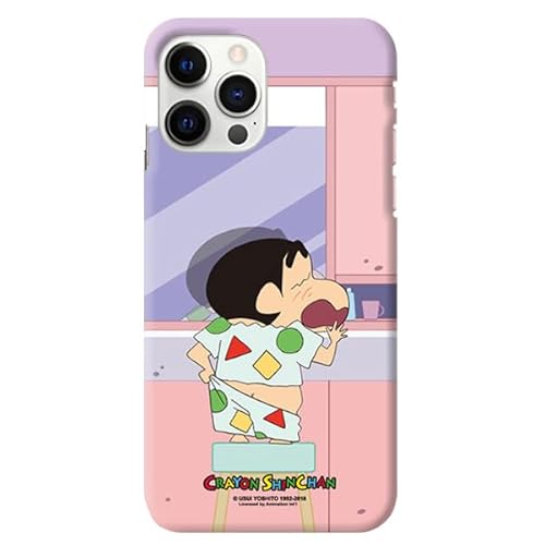 iPhone 17 Pro Max 用 ケース クレヨンしんちゃん あくび パジャマ 薄型 スリムケース 【日本国内発送】 Crayon Shinchan Cartoon Slim S1 Case スマホケース スマホカバー アイフォン 17 プロ マック