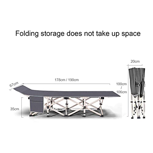Cama individual de escolta portátil con estructura ajustable y reclinable 3