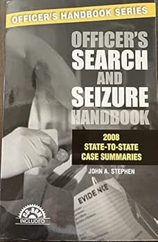 Unknown Binding Officer's Search and Seizure Handbook, Third Edition with CD-ROM Book