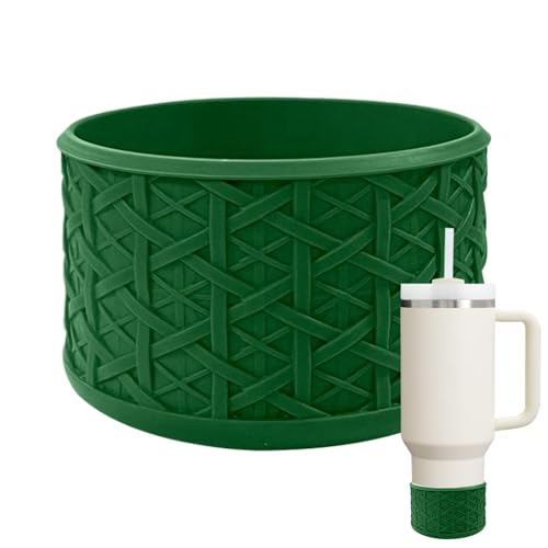 Elevated Grip Silicone Water Bottle Boot – Green