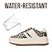 Project Cloud Fashion Platform Sneakers for Kids 2026 - Lightweight Memory Foam Insole Kids Shoes - Durable & Non-Slip Lace up Trendy Platform Kids Sneakers (Little Nita, LEOVPH,3K) Leopard