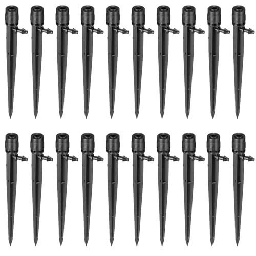 koundeneko 自動水やり器 給水キャップ 50本セット 植物散水ツール 360度 水遣り器 挿すだけ 留守対策 鉢植え 野菜 園芸用品 スプリンクラー ガーデニング 散水用具 便利グッズ