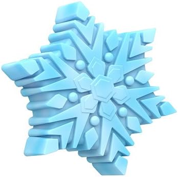 Snowflake Sandwich Cookie Chocolate Candy Mold