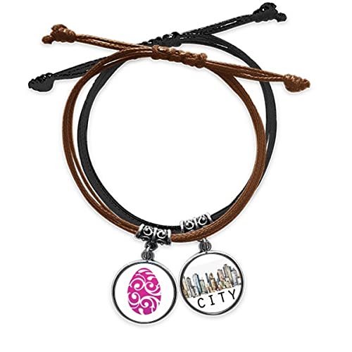 Bracelet Violet en Cuir Sidi : Ne Perdez Plus Votre Bijou de Festival Religieux