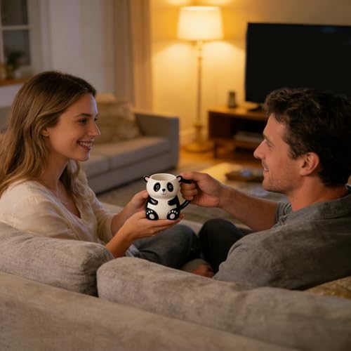Grande tasse en céramique 500 ml pour café et cappuccino maison - 3