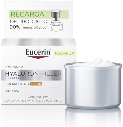 Eucerin Hyaluron Filler Day Face Cream, SPF30, Anti-Aging, with H...