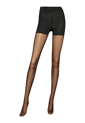 Image of Wolford Control Dots Sheer Tights 20 Denier For Women Pantyhose with Shaping Effect Stylish & Comfortable for All Occasions