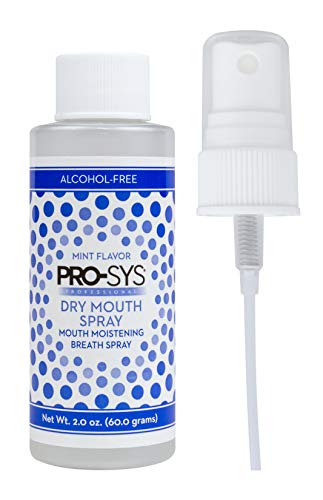 Pro-Sys® Dry Mouth Spray, Alcohol-Free, Sugar-Free, Mild Mint, 2 Fl. Oz. – 1 Bottle #TOP1