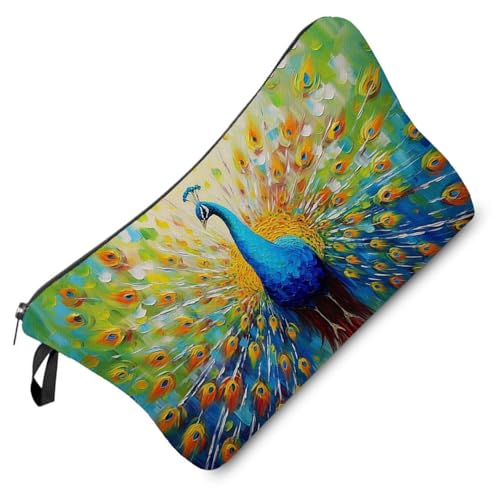 Livel lhood Peacock Cute Small Makeup Bag