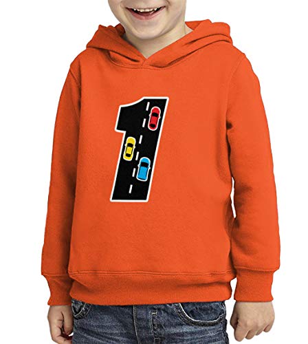 Haase Unlimited Racecar - Car First Birthday Toddler/Youth Fleece Hoodie