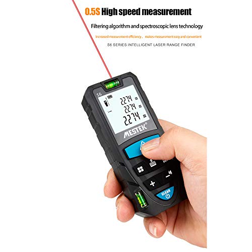 fantaxi Telêmetro digital a laser portátil de mão 100 m Régua eletrônica infravermelha inteligente d