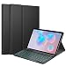 Fintie Keyboard Case for Samsung Galaxy Tab S6 10.5" 2019 (Model SM-T860/T865/T867), [Supports S Pen Wireless Charging] Slim Cover w/Detachable Wireless Bluetooth Keyboard, 7 Color Backlight, Black