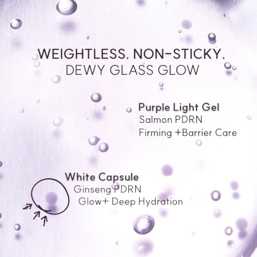 Image of JACHO PDRN YAKTANG Essence, Dual PDRN Capsule Glow Serum for Face, Hydrating Firming Care for Glass Skin, 1.01 fl oz