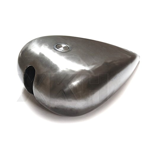 Xkh- Custom 5" Stretched 4.5 Gallon Gas Fuel Tank Compatible With Harley Chopper Motorcycle Bikes [B074Wjkd5N] #TOP2