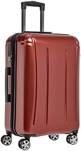 Amazon Basics Oxford Hardside Spinner Luggage - 78 cm, Black